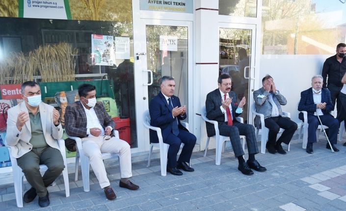 Türkiye Odalar ve Borsalar Birliği (TOBB) Başkanı Rifat Hisarcıklıoğlu, Yerköy İlçesini ziyaret etti