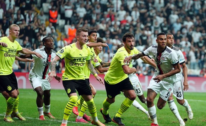 UEFA Şampiyonlar Ligi: Beşiktaş: 1 - Borussia Dortmund: 2 (Maç sonucu)