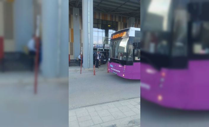 Van’da otobüs şoförü hayat kurtardı
