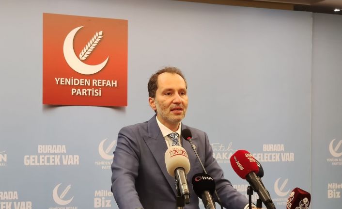 Yeniden Refah Partisi Genel Başkanı Erbakan: “Seçim barajı sıfıra kadar indirilmeli”