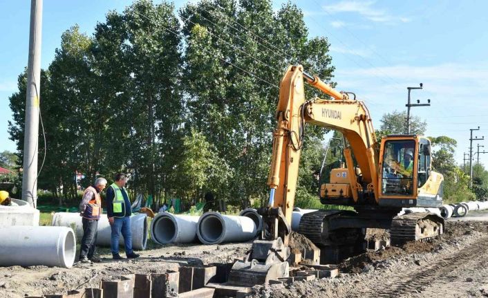 19 Mayıs ilçesi kolektör hattında sona gelindi