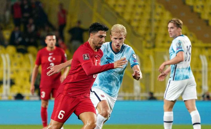 2022 Dünya Kupası Elemeleri: Türkiye 1 - Norveç: 1 (İlk yarı)
