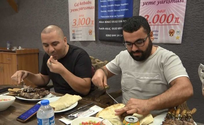 3 bin TL ve altın kazanmak için sofraya oturdu kaybedince 640 TL hesap ödedi