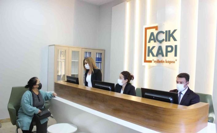 Açık Kapı Şube Müdürlüğüne 2021 yılı içerisinde bin 984 başvuru yapıldı