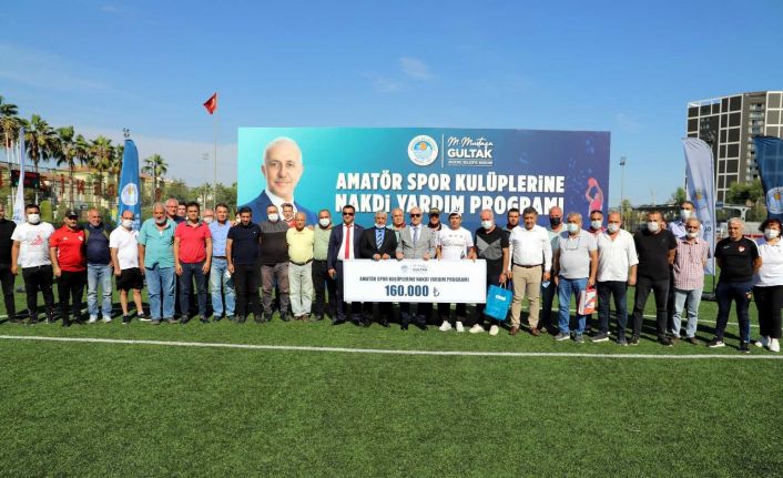 Akdeniz Belediyesinden amatör spor kulüplerine 160 bin TL yardım
