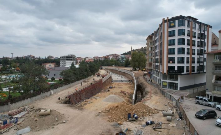 Alt geçit inşaatının yüzde 70’i tamamlandı
