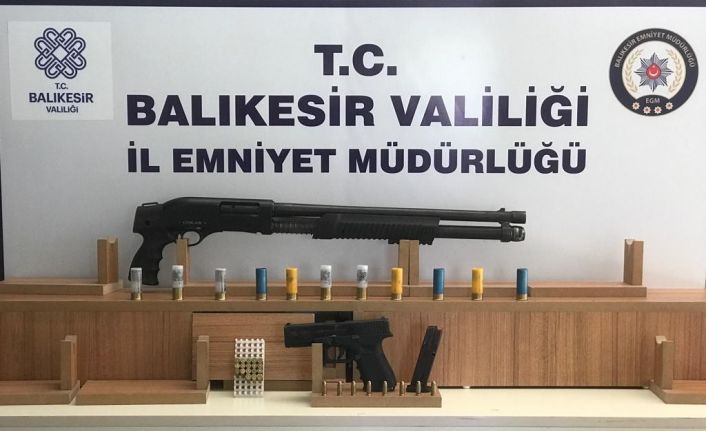 Balıkesir’de polisten 58 şahsa ’Huzur’ operasyonu