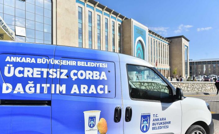 Başkentli öğrenciler güne sıcak çorba ile başlıyor