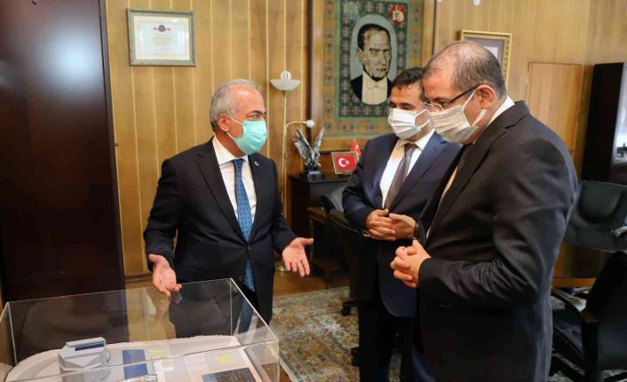 Başsavcı Yağız’dan Rektör Çomaklı’ya iade-i ziyaret