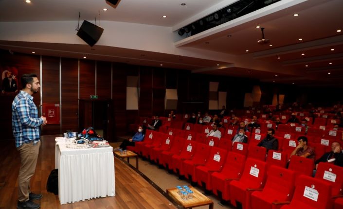 Belediye personeline yüksekte çalışma eğitimi verildi