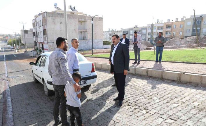 Canpolat, park ve üst yapı çalışmalarını inceledi