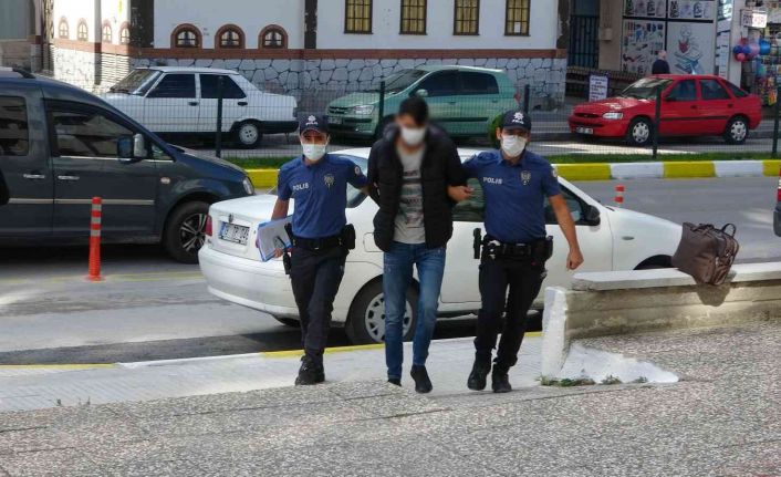 Çorum’da 5 motosiklet çaldığı iddia edilen zanlı adliyeye sevk edildi