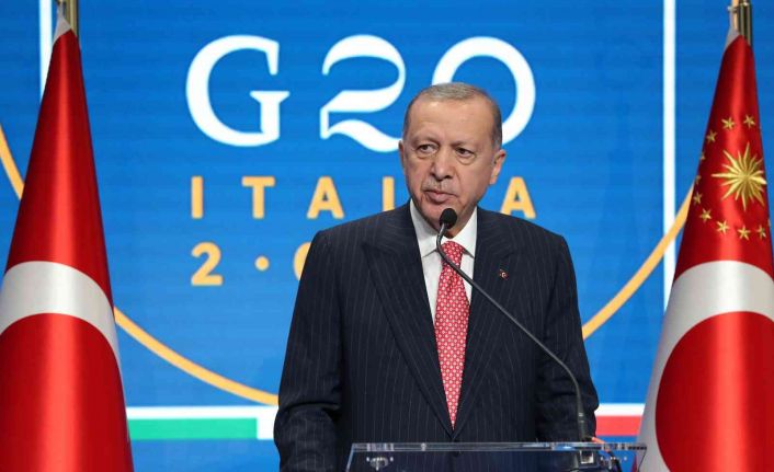 Cumhurbaşkanı Erdoğan: "ABD’nin Suriye’deki terör örgütlerine yönelik desteğine yönelik üzüntümüzü dile getirdik"