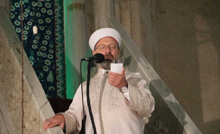 Diyanet İşleri Başkanı Erbaş: “Cami ve mescitlerimiz, Beytullah’tır yani Allah’ın evidir”
