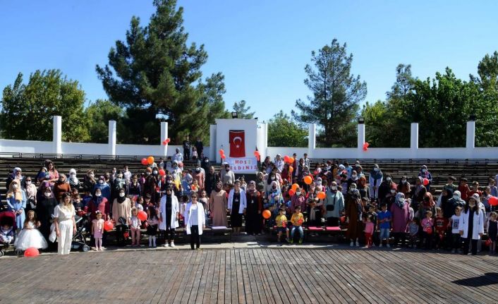 Diyarbakır’da çocuklar doyasıya eğlendi