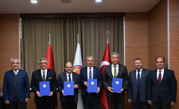 EBYÜ ile Kırgızistan Türkiye Manas Üniversitesi arasında protokol imzalandı