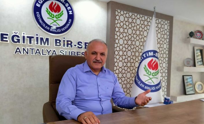 Eğitim Bir Sen Antalya Şube Başkanı Miran: “Meslek kanununun ivedilikle yürürlüğe konulması gerekiyor”