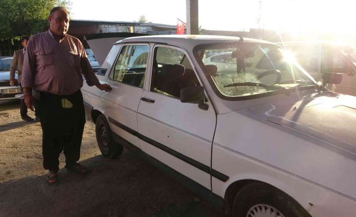 Emektar çiftçinin çalınan arabasını, polis jandarma ortak çalışma ile buldu