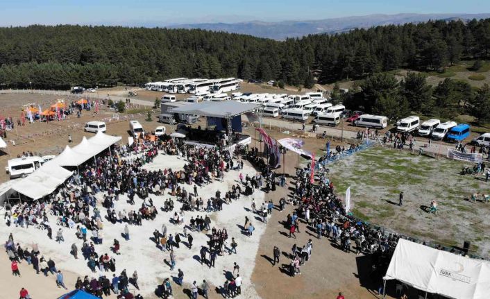 Erzincan’da 5. Dumanlı Yaylası Gençlik ve Doğa Festivali renkli görüntülere sahne oldu