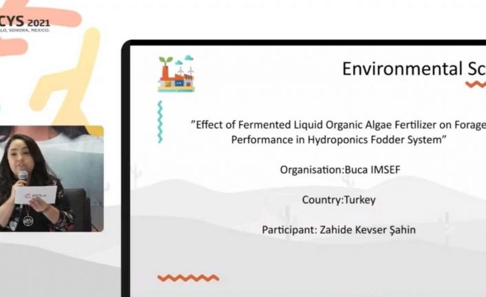 Giresun Fen Lisesi 11. sınıf öğrencisi Zahide Kevser Şahin Dünya 3.’sü oldu