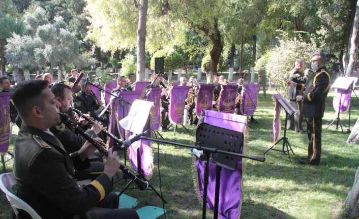Hatay’da 6. Kolordu Komutanlığı Bölge Bando Komutanlığı konser verdi