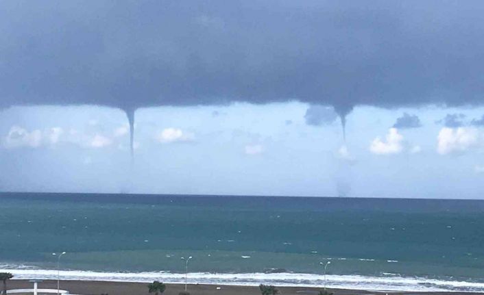 Hatay’da aynı anda 3 hortum oluştu