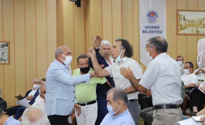 HDP’li meclis üyesi, belediye başkanının üzerine yürüdü