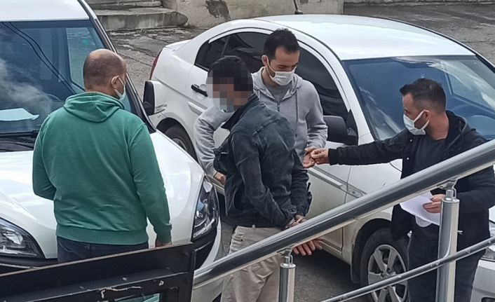 Hırsızlık şüphelisi tutuklandı