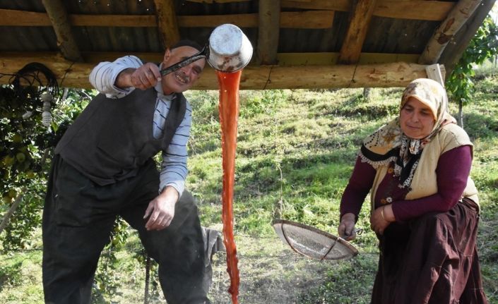 Hizan’da geleneksel yöntemlerle bir asırdır üzüm pekmezi yapılıyor