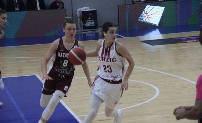 Kadınlar Basketbol Süper Ligi: Elazığ İl Özel İdare: 61 - Hatayspor: 103