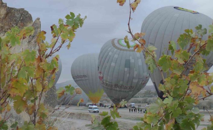 Kapadokya’da sonbahar güzelliği