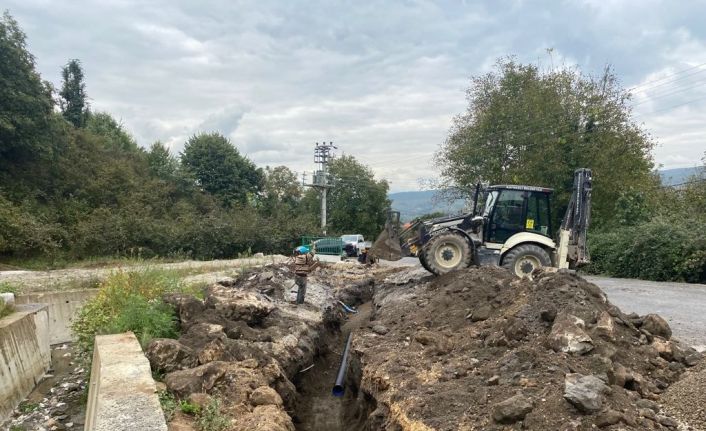 Kaynaşlı’da alt yapılar yenileniyor