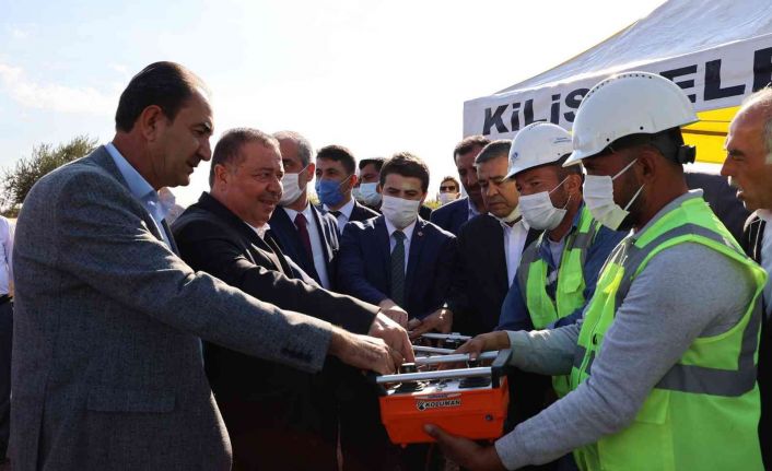 Kilis’te cami temeli atıldı