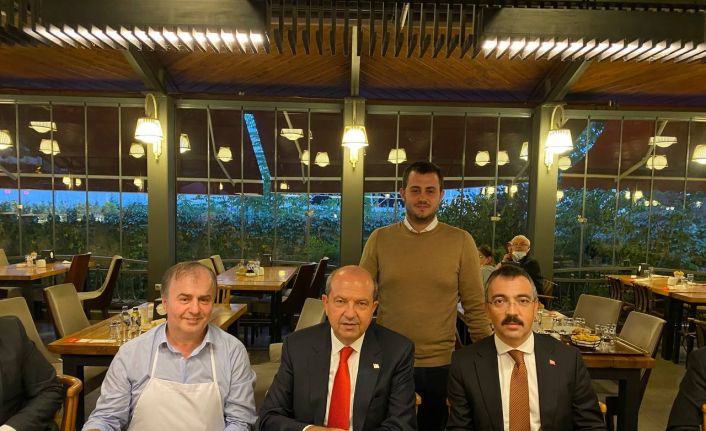 KKTC Cumhurbaşkanı Tatar’dan İnegöl’de köfte molası