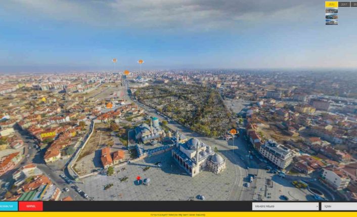 Konya dijital ortamda 360 derecelik sanal turla yeniden keşfediliyor