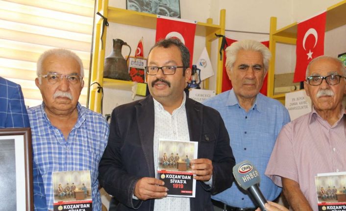 "Kozanlı dört kahramanın şeref öyküsü “Kozan’dan Sivas’a 1919” kitabı yayınlandı