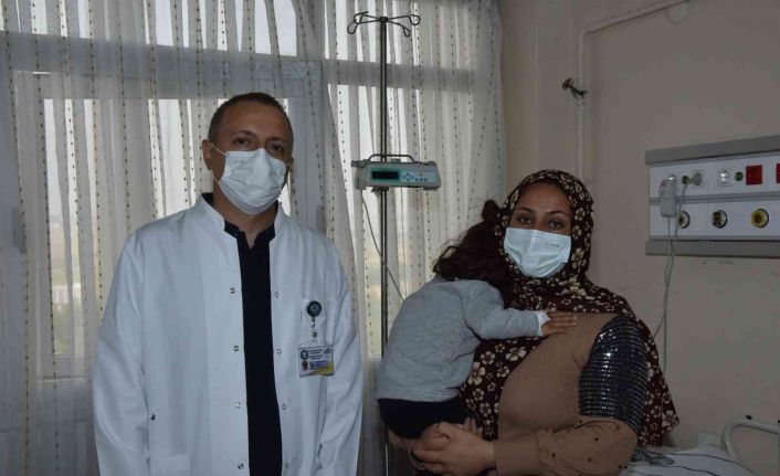 Kuzey Irak’ta hastalığına tanı konulamayan 2,5 yaşındaki Sercan, Diyarbakır’da şifa buldu