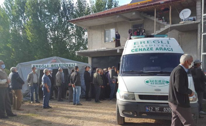 Kuzusunu kurtarmak isterken boğulan çocuk son yolculuğuna uğurlandı