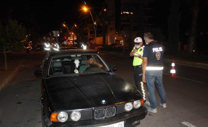 Manavgat’ta trafik denetimi