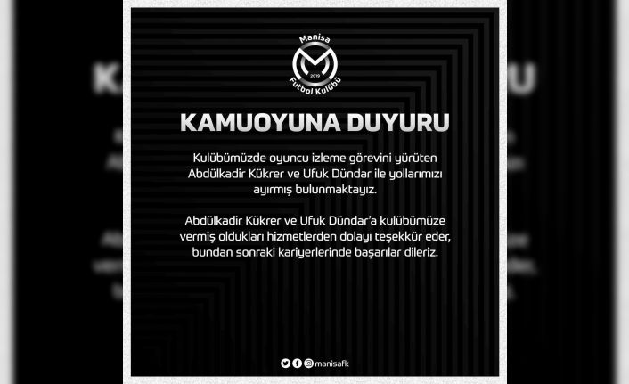 Manisa FK’da sular durulmuyor