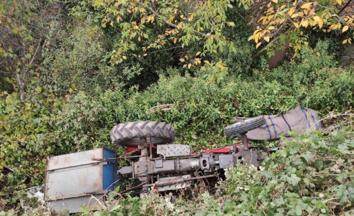 Manisa’da traktör takla attı: 1 ölü, 1 yaralı