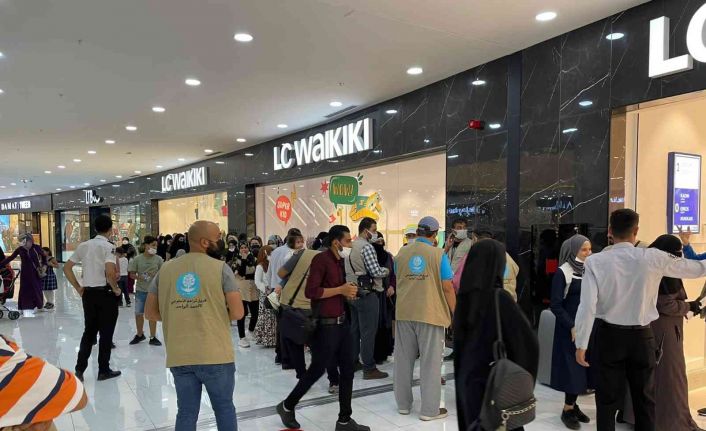 Mardin’in en büyük alışveriş merkezinde çocuklar, unutulmayacak bir gün geçirdi