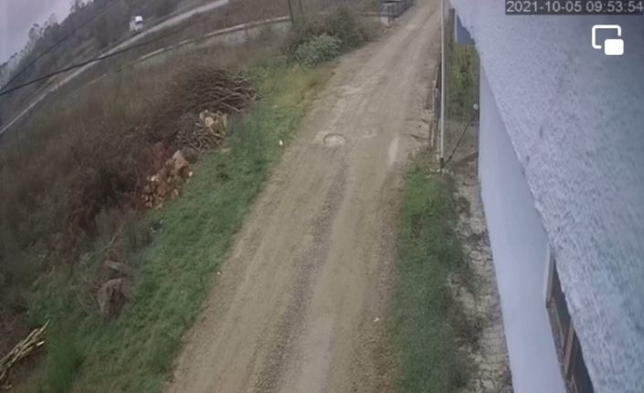 Meşrubat yüklü kamyonetin devrildi