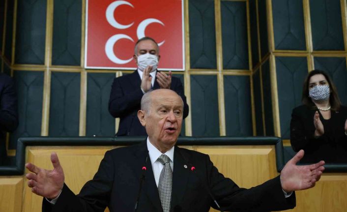 MHP Genel Başkanı Bahçeli: “Zalim bir üst akıl hem büyükelçileri hem zillet ittifakını dürte dürte harekete geçirmiştir”
