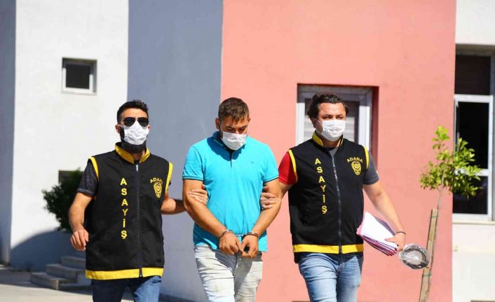 Motosiklet hırsızını balkonda asılı sarı tişörtü ele verdi