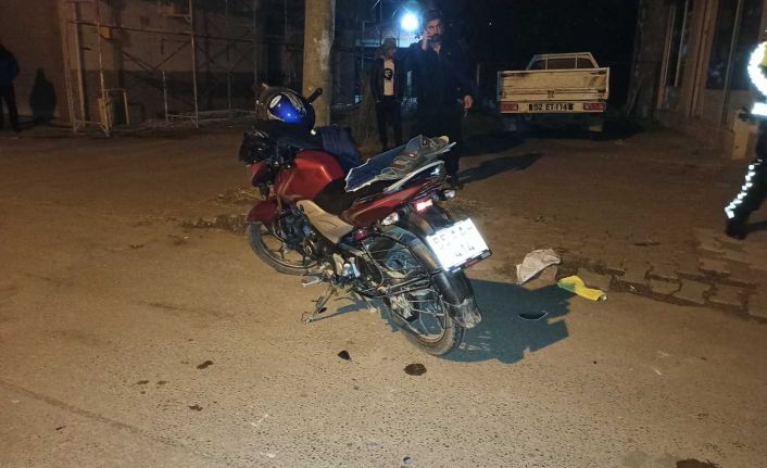 Motosikletler çarpıştı: 1 yaralı