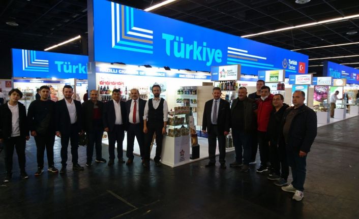 Nazilli Ticaret Odası’nın ANUGA Gıda Fuarındaki standı büyük ilgi gördü