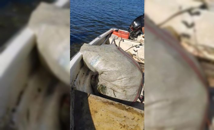 Olta avcısı gibi görünüp ağla avlanmaya 21 bin 822 lira ceza