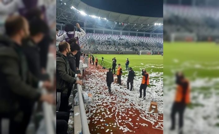 Ordu’da skandal: Kur’an-ı Kerim sayfaları konfeti şeklinde sahaya fırlatıldı
