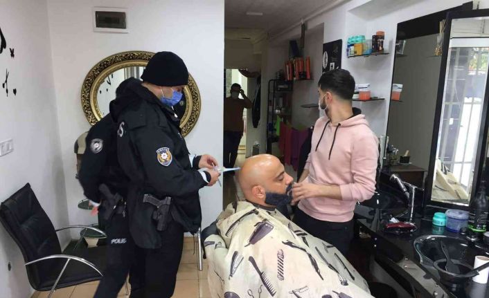 (Özel) Şişli polisinden iş yerlerine geniş kapsamlı denetim: 58 bin 980 lira ceza